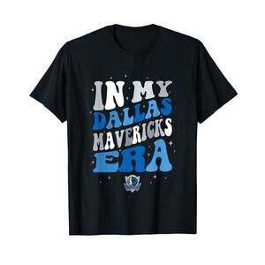 Nba In My Dallas Mavericks Era Retro Wave  T-Shirt